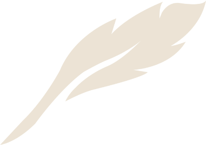 golden feather pen